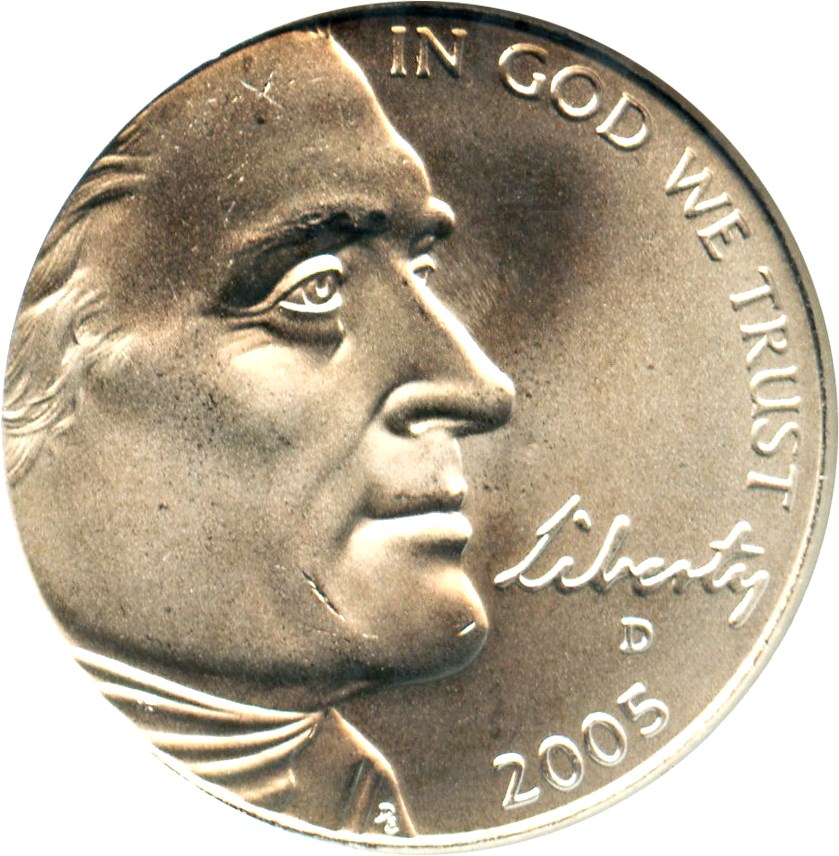 image for: 2005-D Western Waters 5c NGC MS66