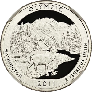 image for: 2011-S Olympic 25c NGC Proof 69 UCAM (Silver Early Releases)