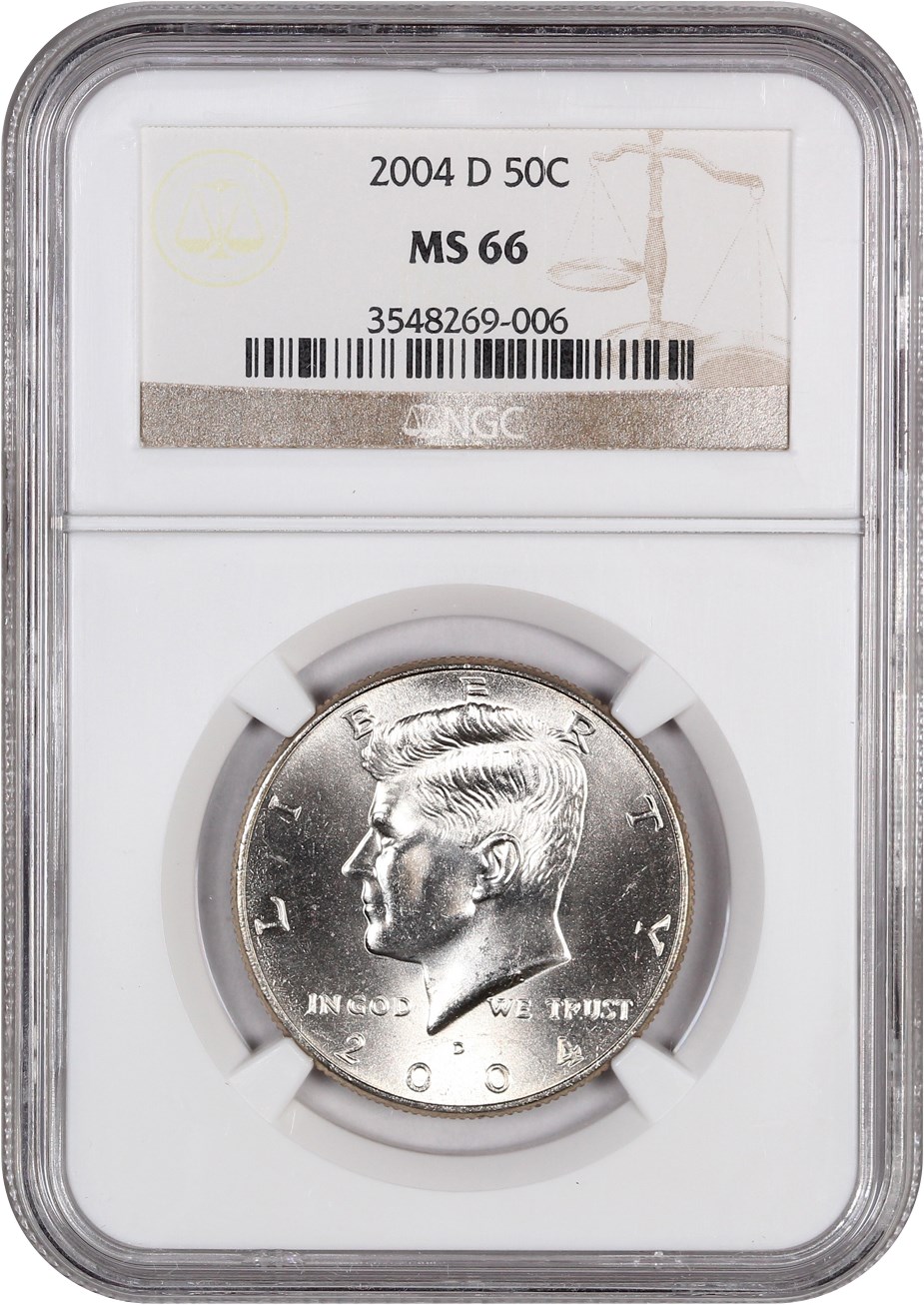 image for: 2004-D 50c NGC MS66