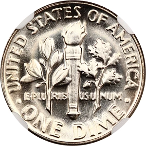 image for: 1966 10c NGC MS69 (Special Mint Set)