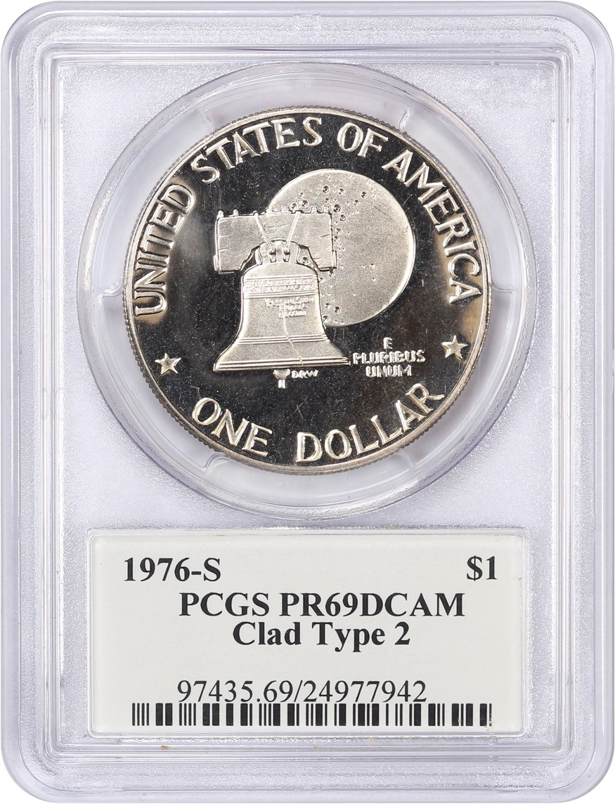 1976-S $1  Clad, Type 2 PR DCAM PR69 DCAM thumbnail 16