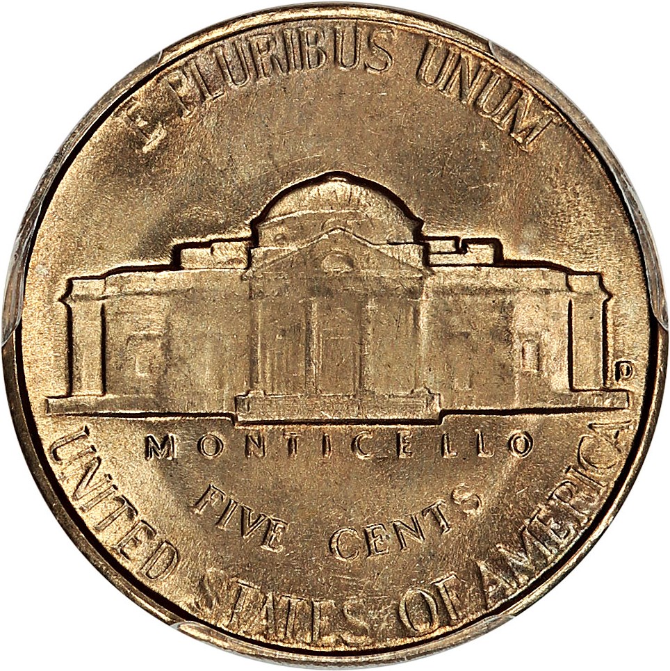 1950-D 5c AU58 thumbnail 8