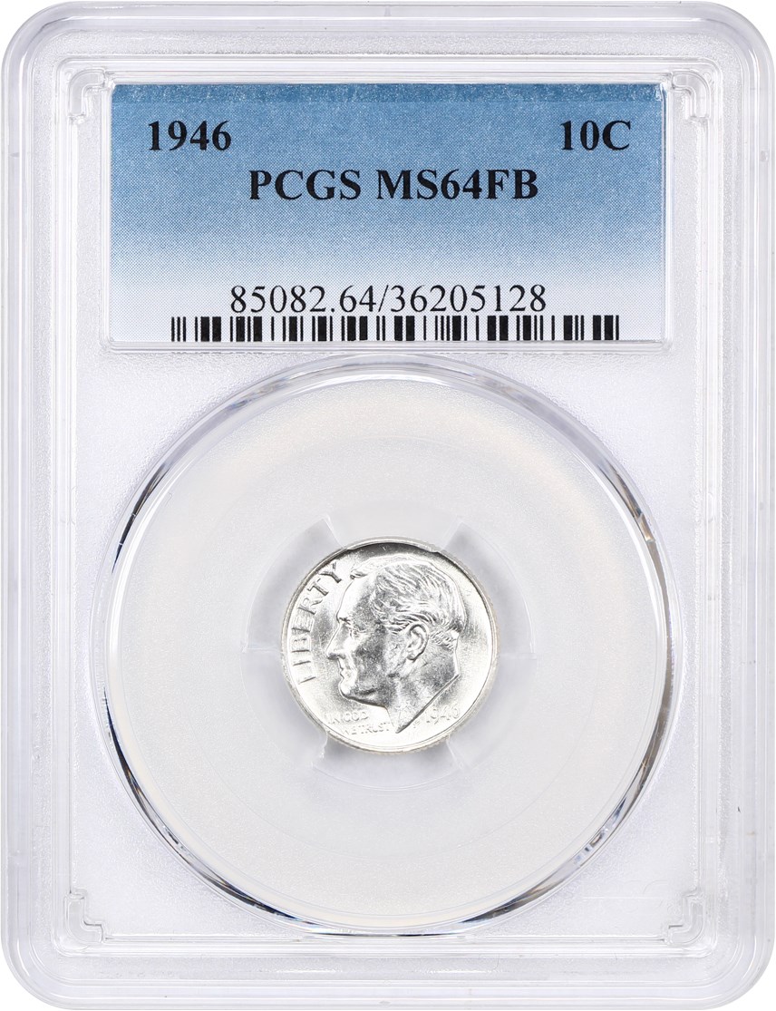 1946 10c MS FB MS64 FB thumbnail 13