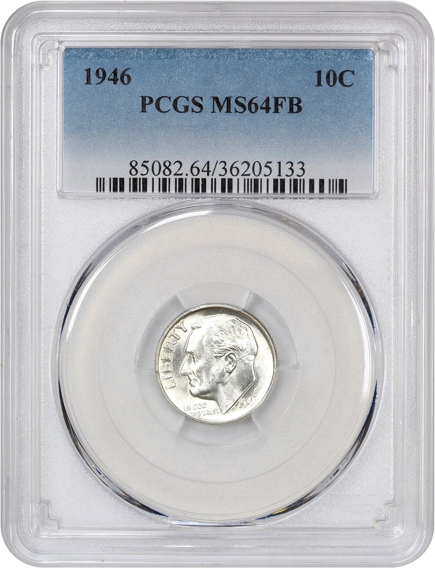 1946 10c MS FB MS64 FB thumbnail 9