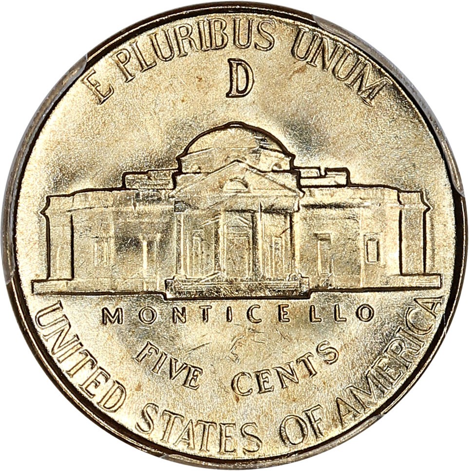 1945-D 5c Silver F15 thumbnail 25