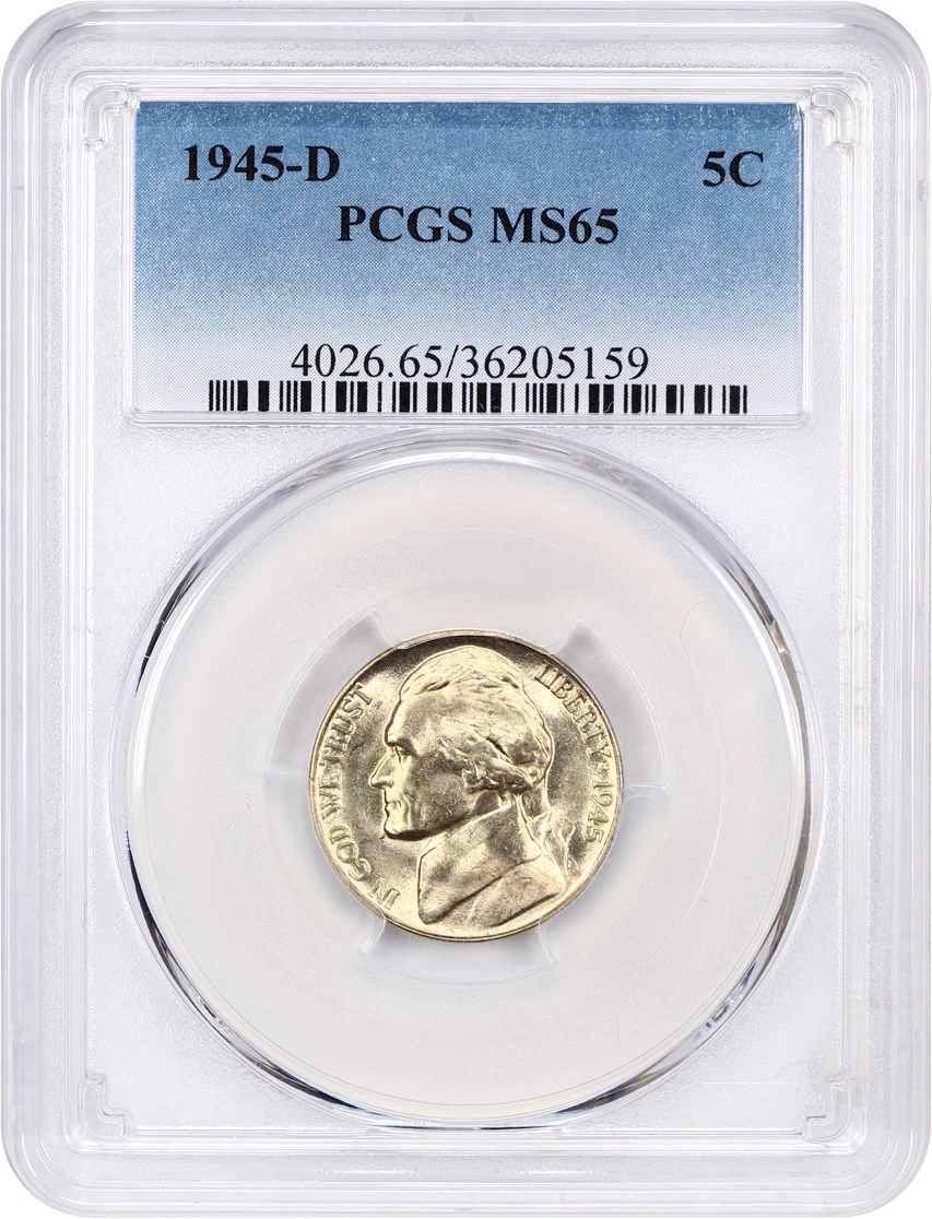 1945-D 5c Silver F15 thumbnail 26