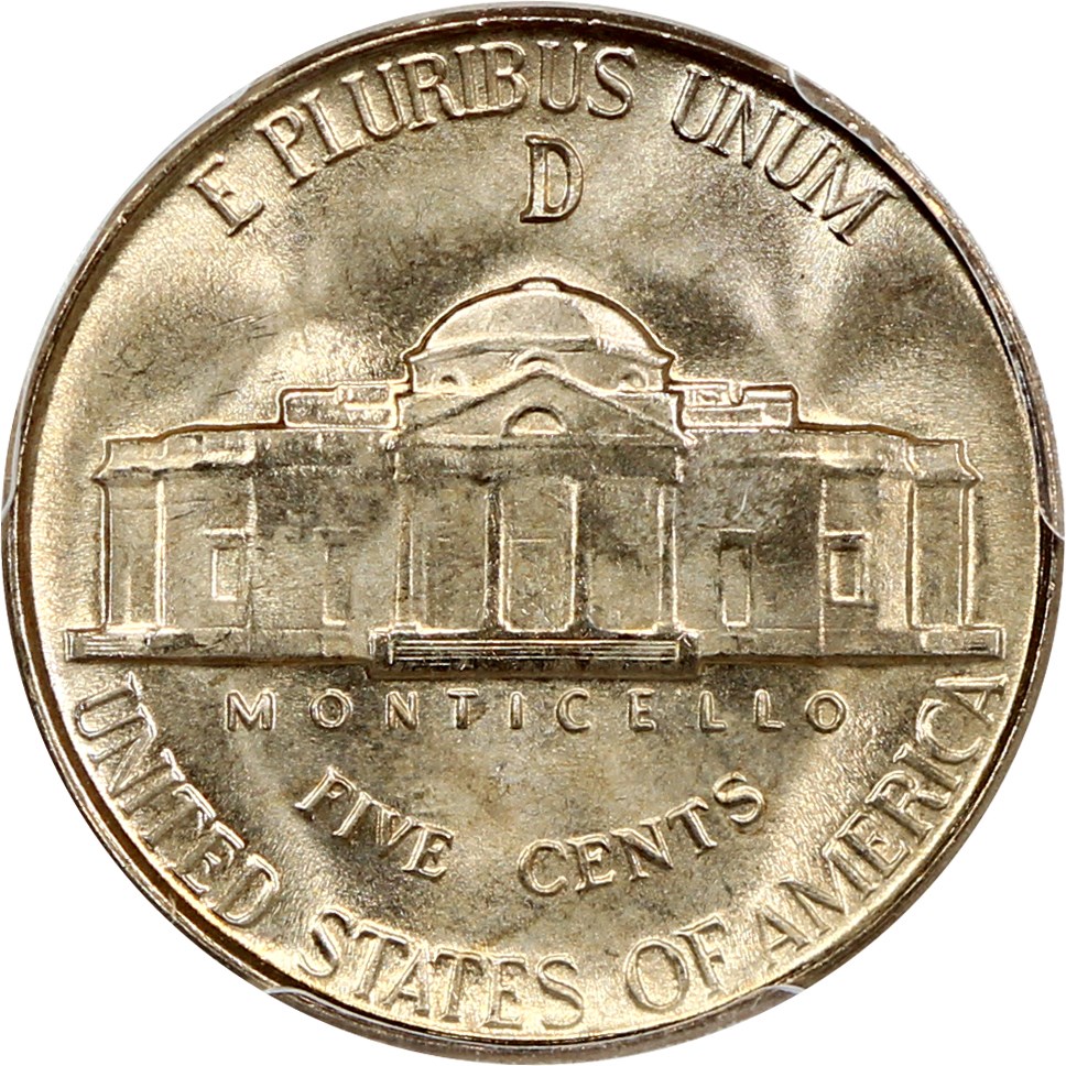 1945-D 5c Silver F15 thumbnail 21