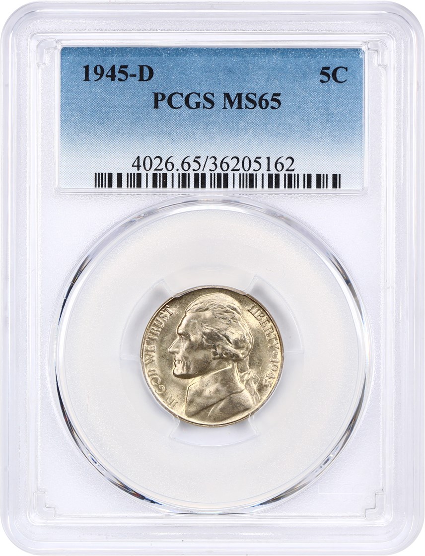 1945-D 5c Silver F15 thumbnail 22