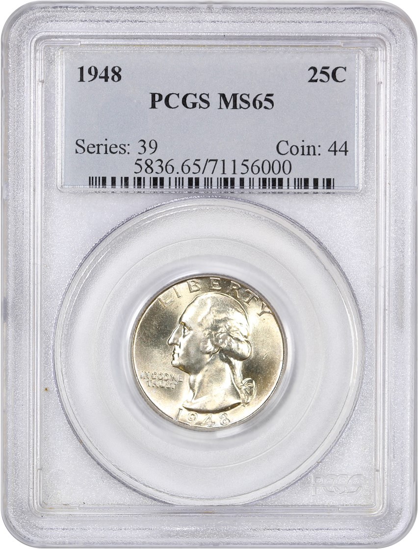 1948 25c MS65 thumbnail 9