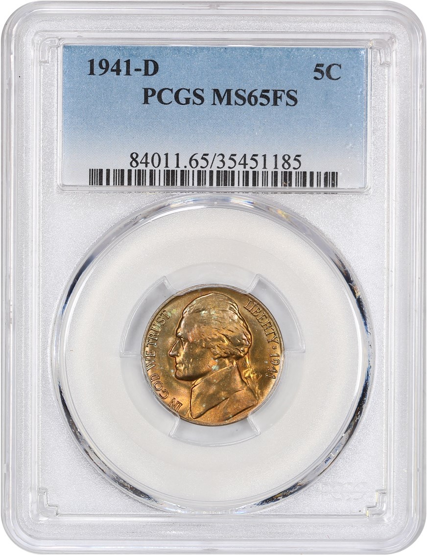 1941-D 5c MS FS MS63 FS thumbnail 9