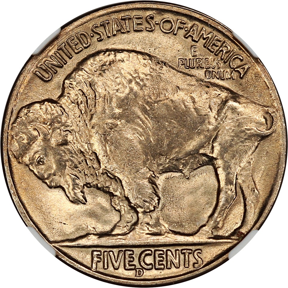 1938-D/S 5c Buffalo VF30 thumbnail 6