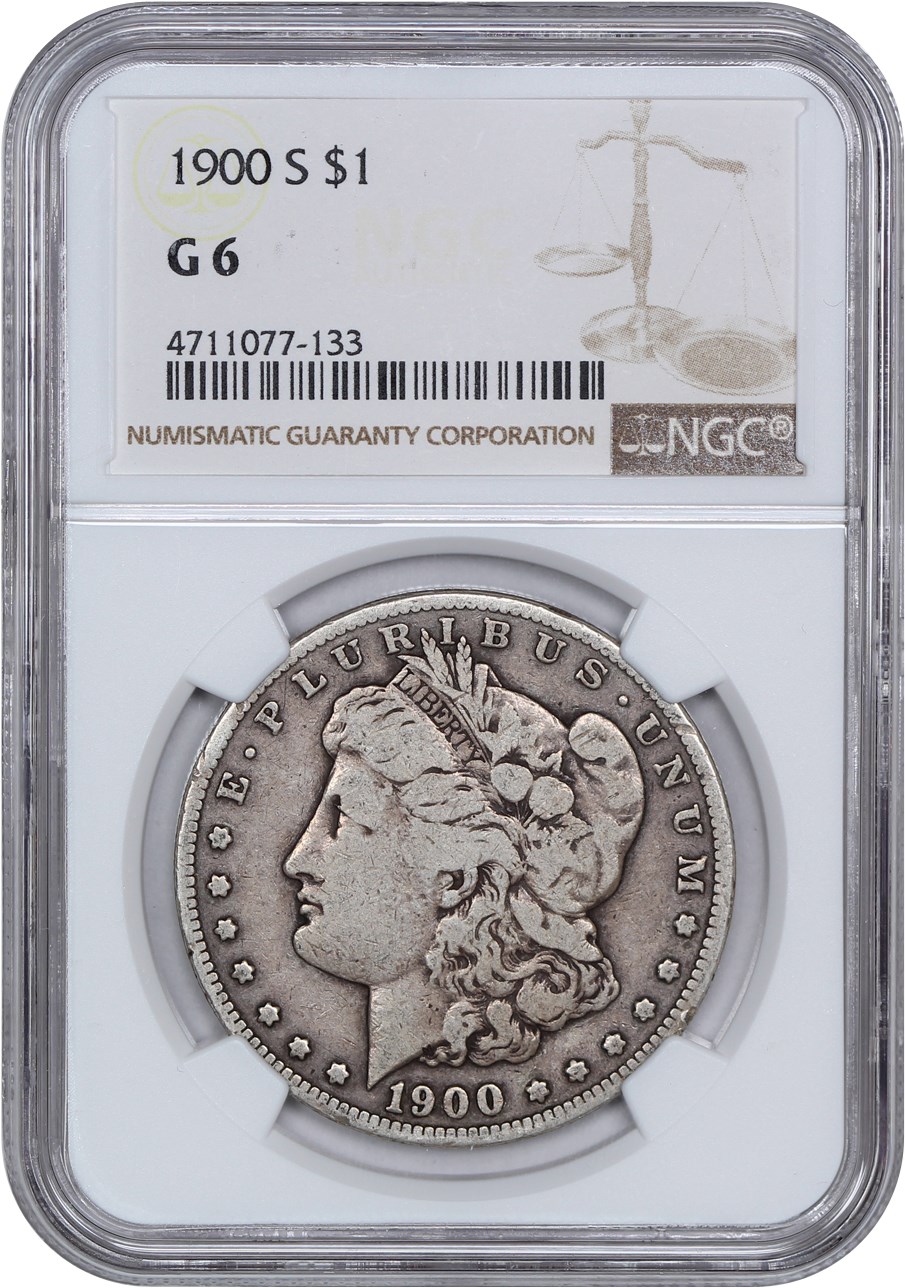 1900-S $1 AG2 CAC thumbnail 9