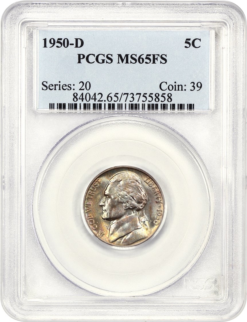 1950-D 5c MS FS MS65 FS thumbnail 15