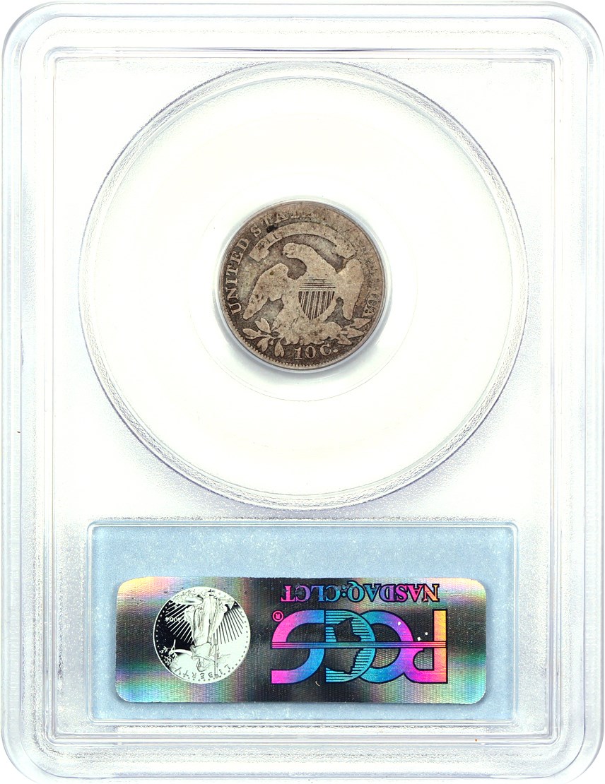 1835 10c AG3 CAC thumbnail 4