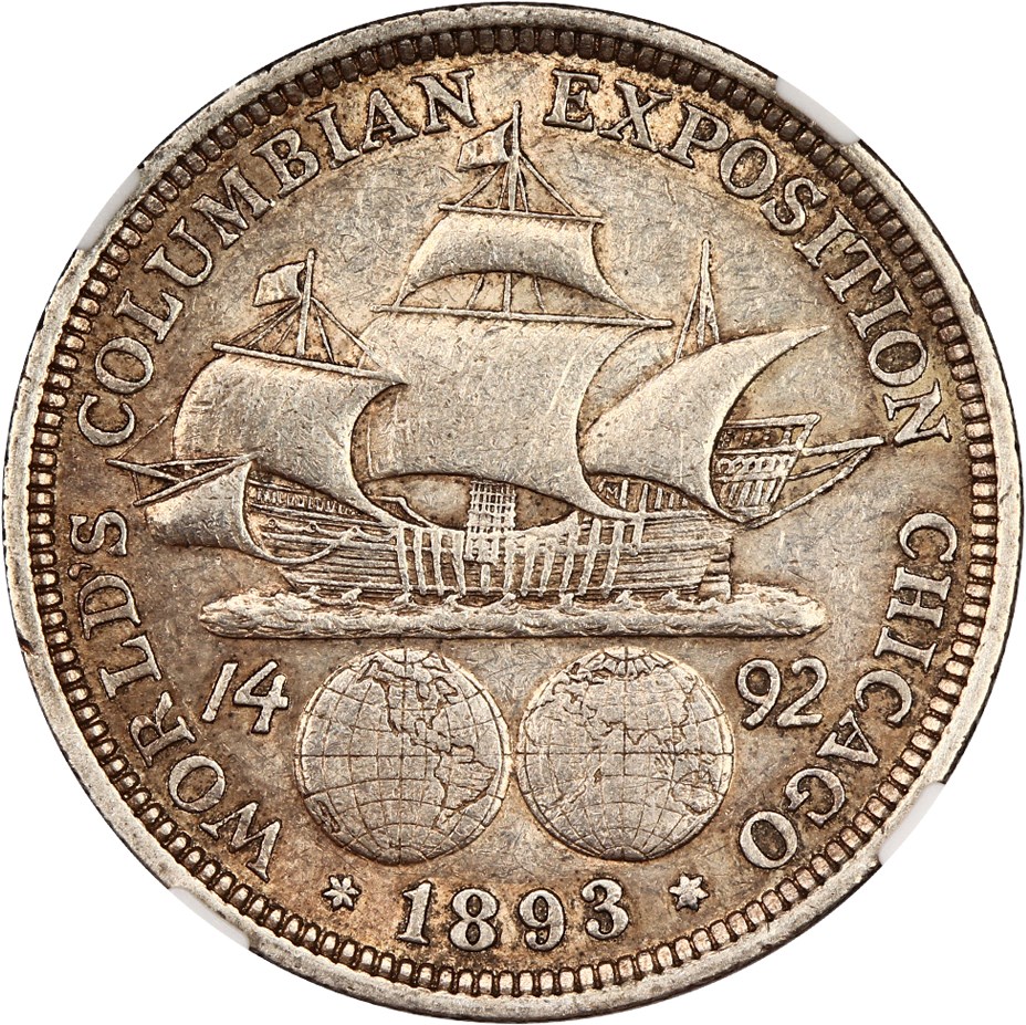 1893 50c Columbian Exposition VF30 thumbnail 8