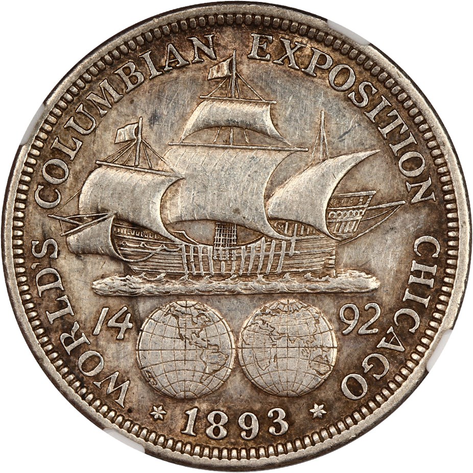 1893 50c Columbian Exposition VF30 thumbnail 4