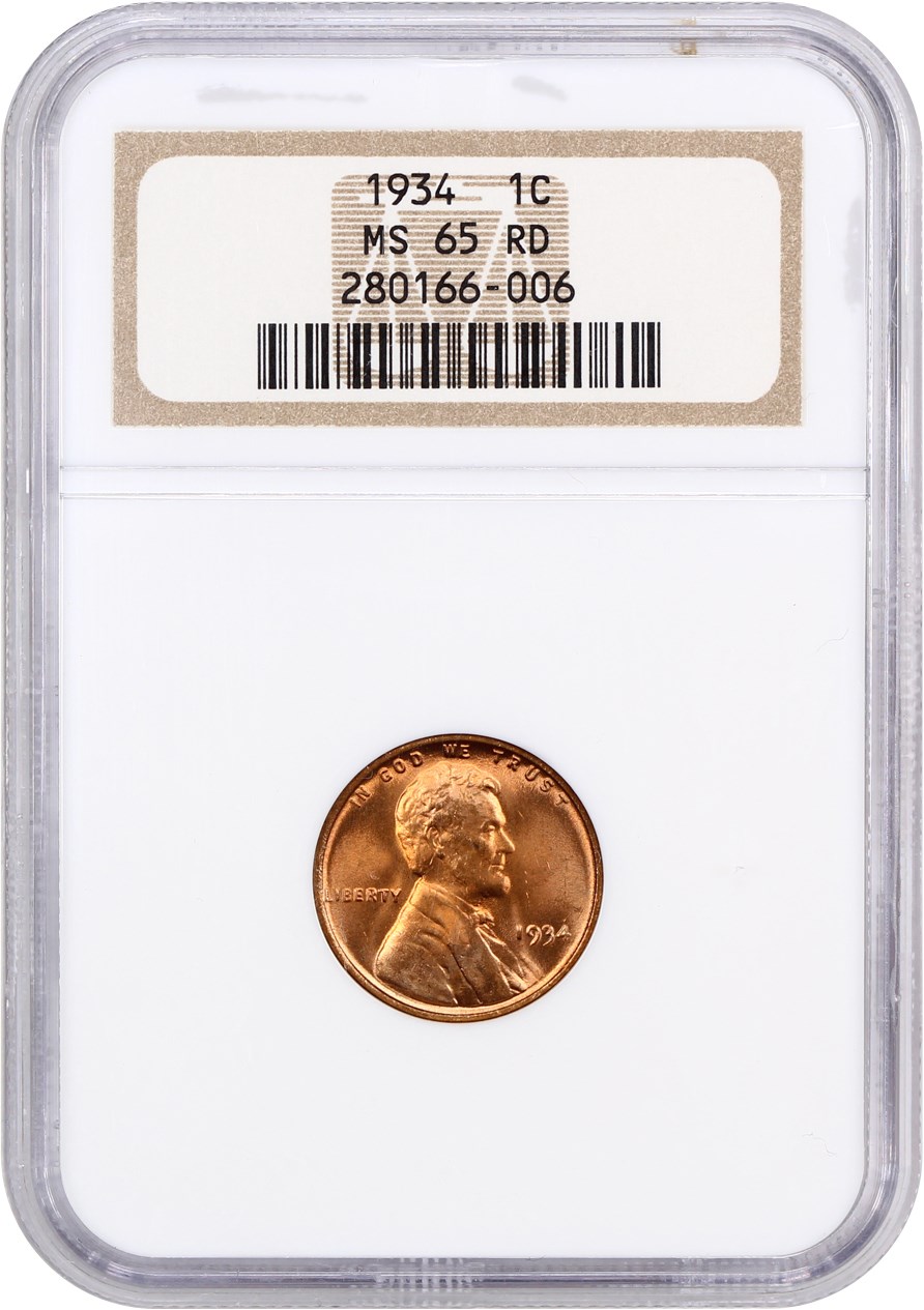 1934 1c MS RD MS65 RD thumbnail 13