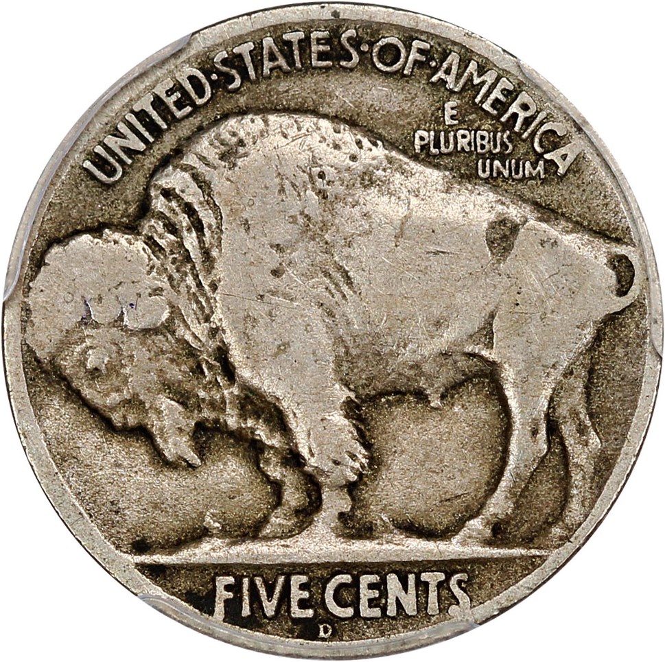 1919-D 5c AG3 CAC thumbnail 6