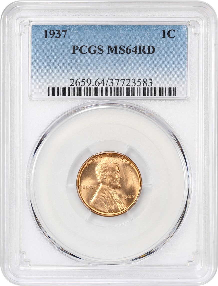 1937 1c MS RD MS64 RD thumbnail 7