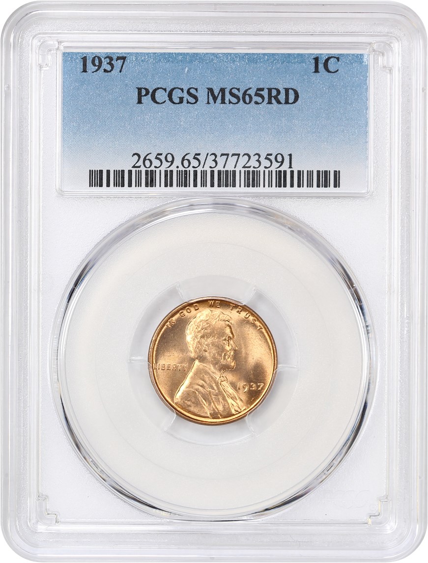 1937 1c MS RD MS65 RD thumbnail 3
