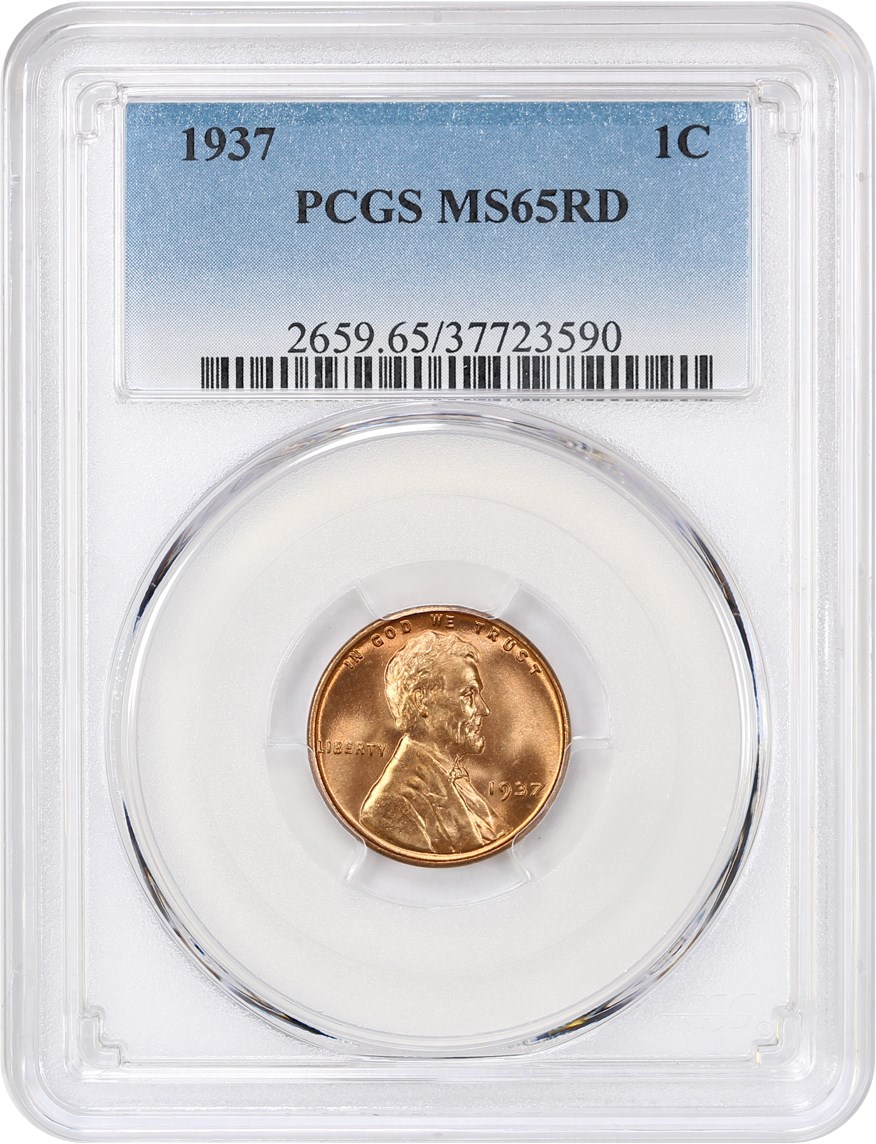1937 1c MS RD MS65 RD thumbnail 7