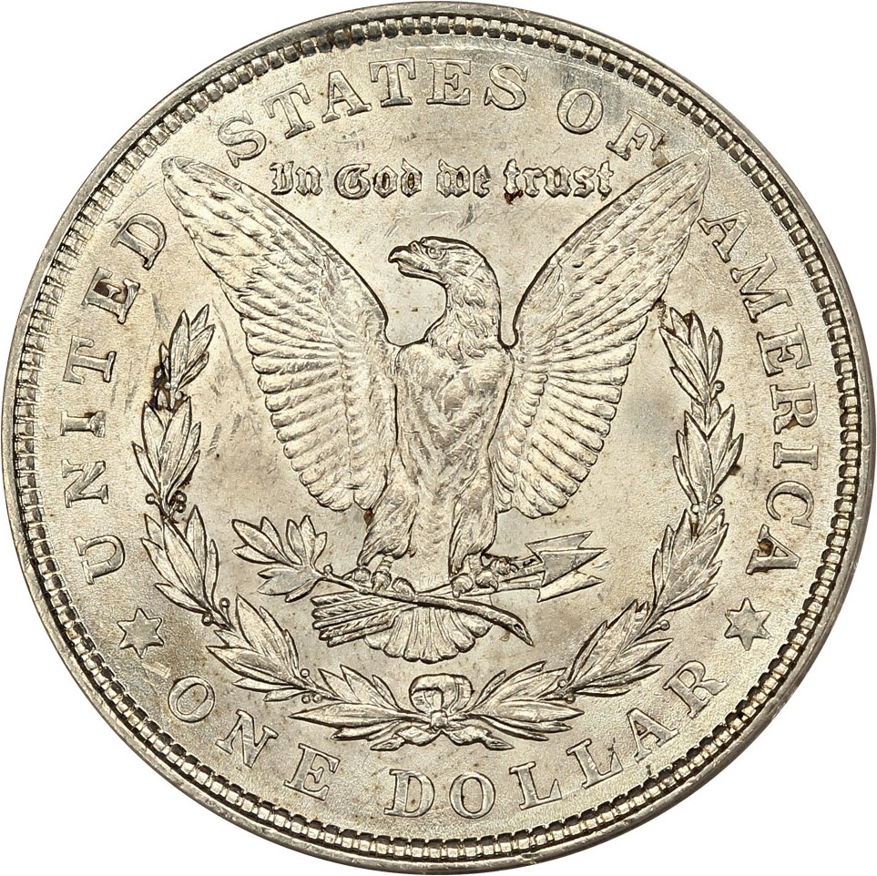 1921 $1  Morgan, Pitted Reverse, VAM-41A MS63 CAC thumbnail 17