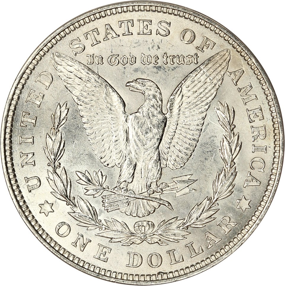 1921 $1  Morgan, Pitted Reverse, VAM-41A MS63 CAC thumbnail 21