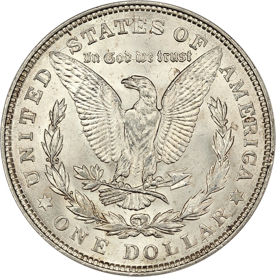 1921 $1  Morgan, Pitted Reverse, VAM-41A MS64 thumbnail 10