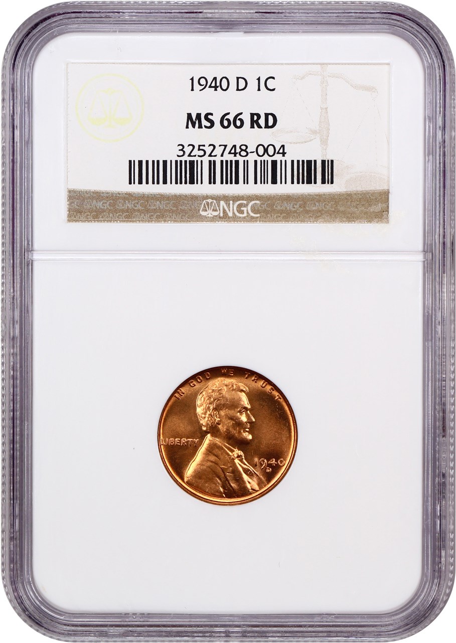 1940-D 1c MS RD MS66 RD thumbnail 24
