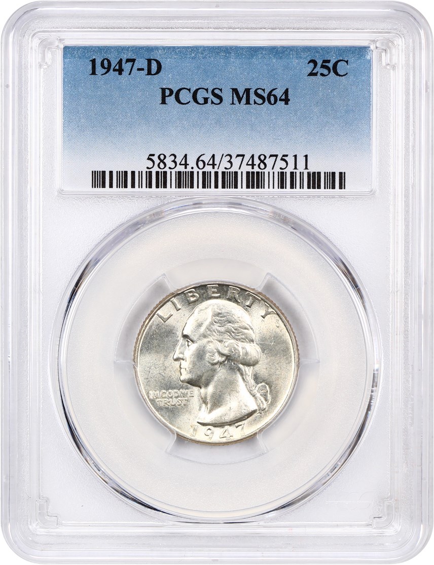 1947-D 25c AG3 thumbnail 7