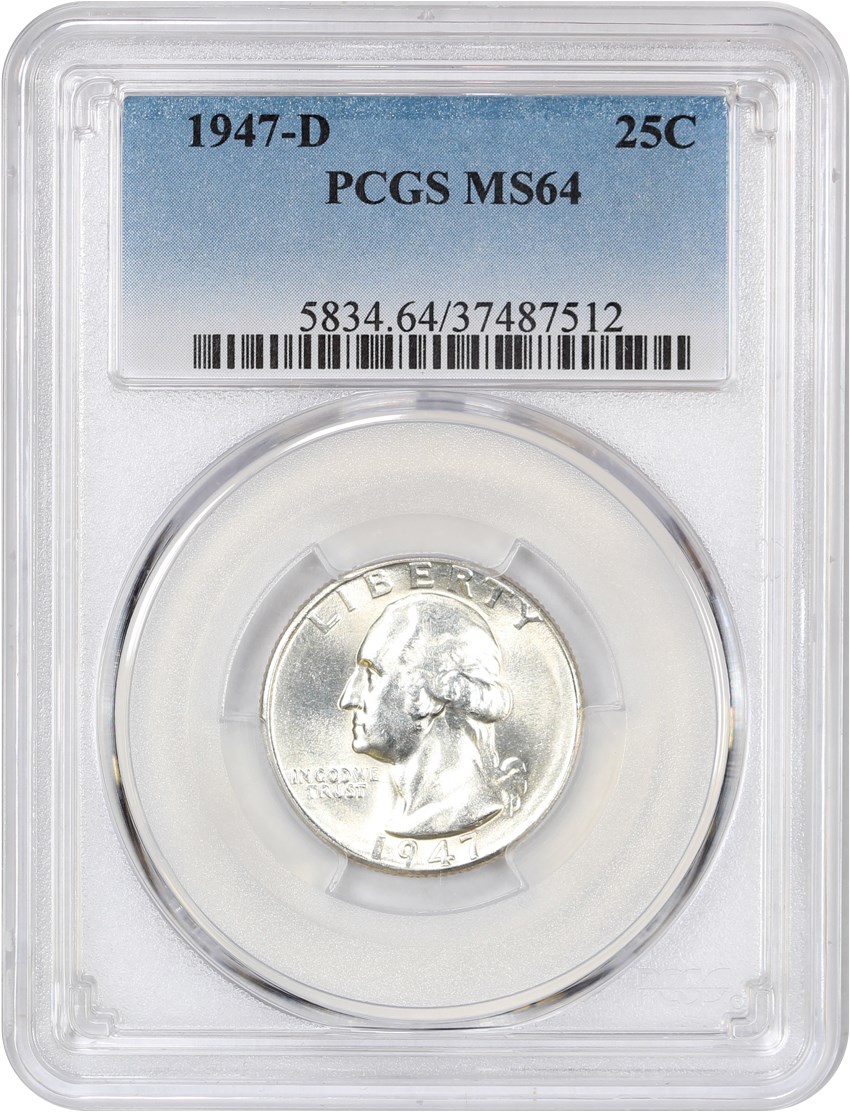 1947-D 25c AG3 thumbnail 3