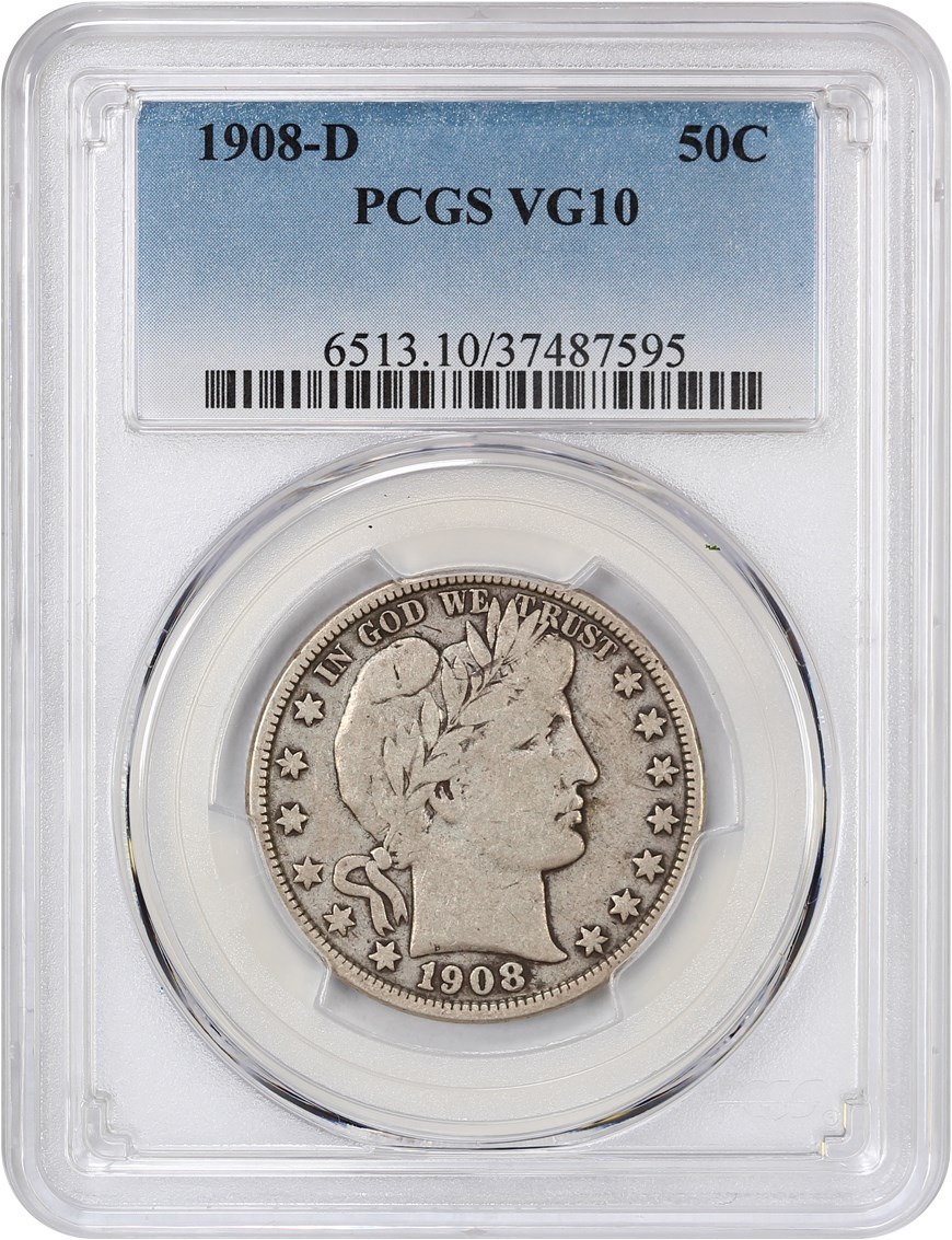 1908-D 50c AG3 thumbnail 9