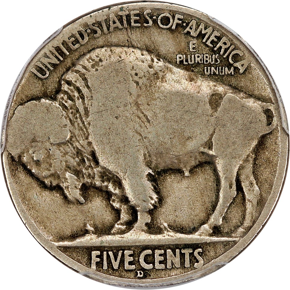 1918-D 5c AG3 CAC thumbnail 4