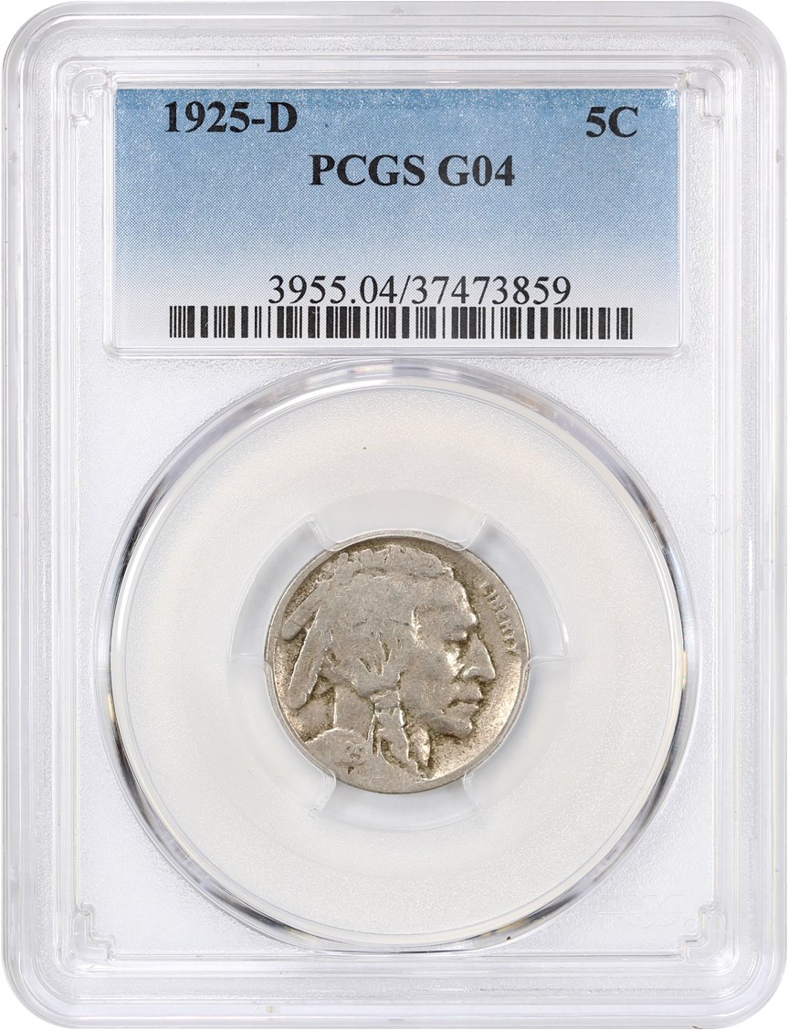 1925-D 5c AG3 thumbnail 3