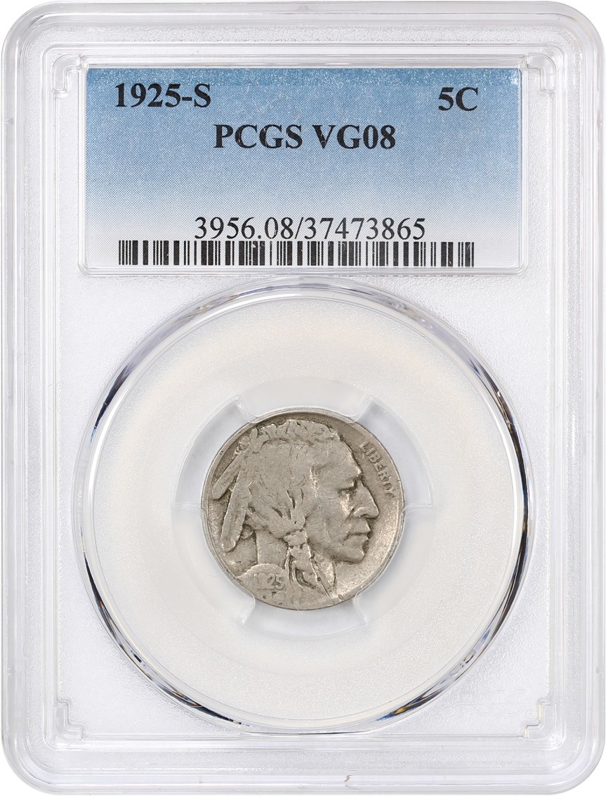 1925-S 5c F15 CAC thumbnail 13