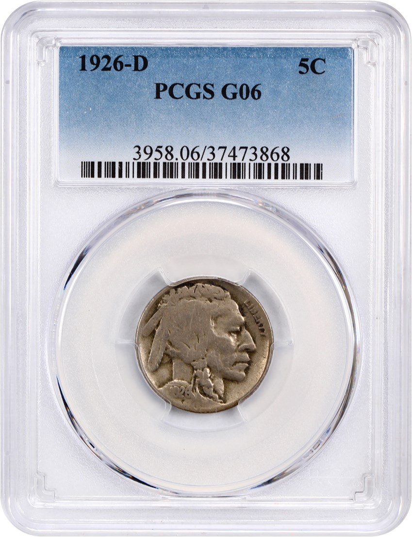 1926-D 5c G6 thumbnail 3