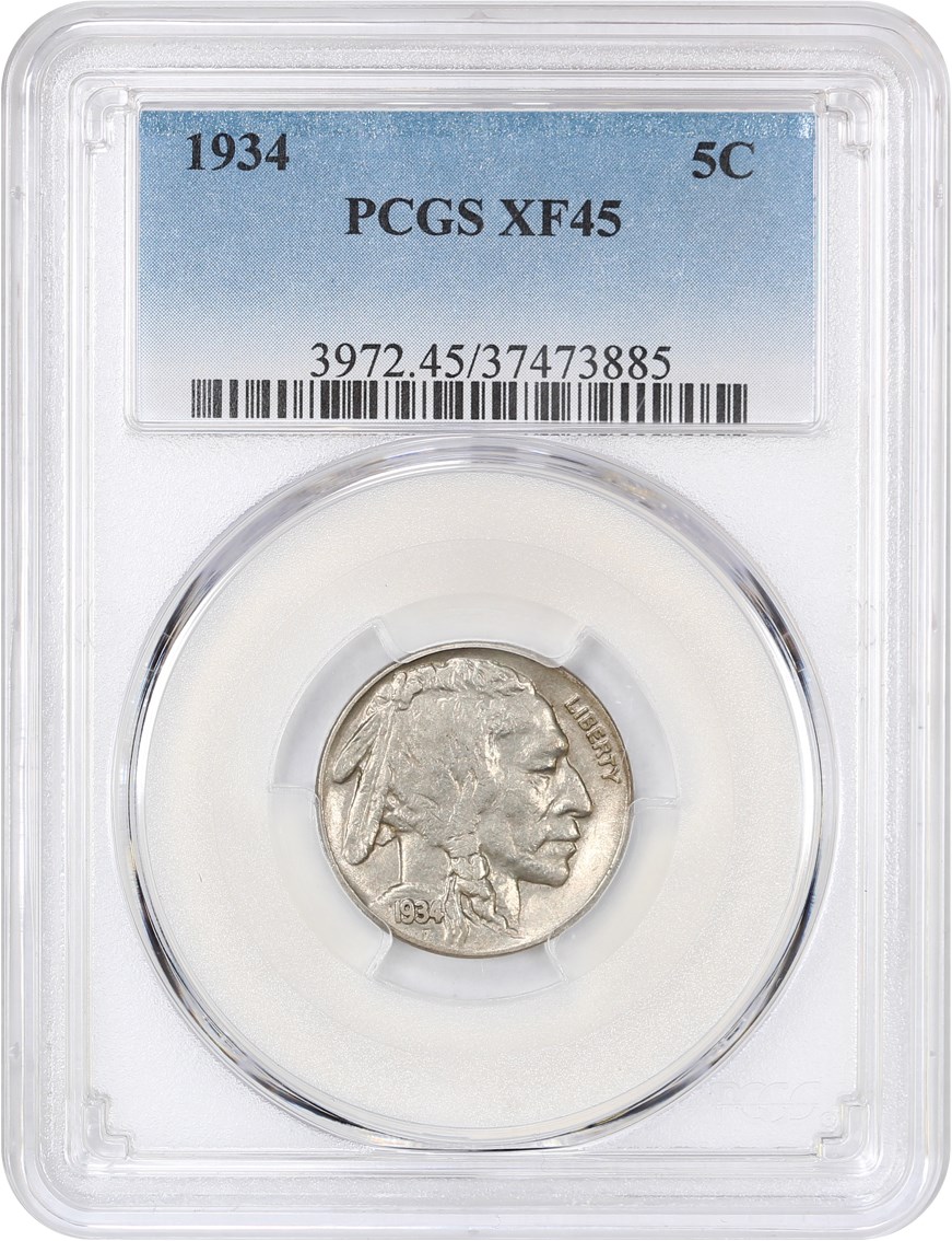 1934 5c VG10 CAC thumbnail 8