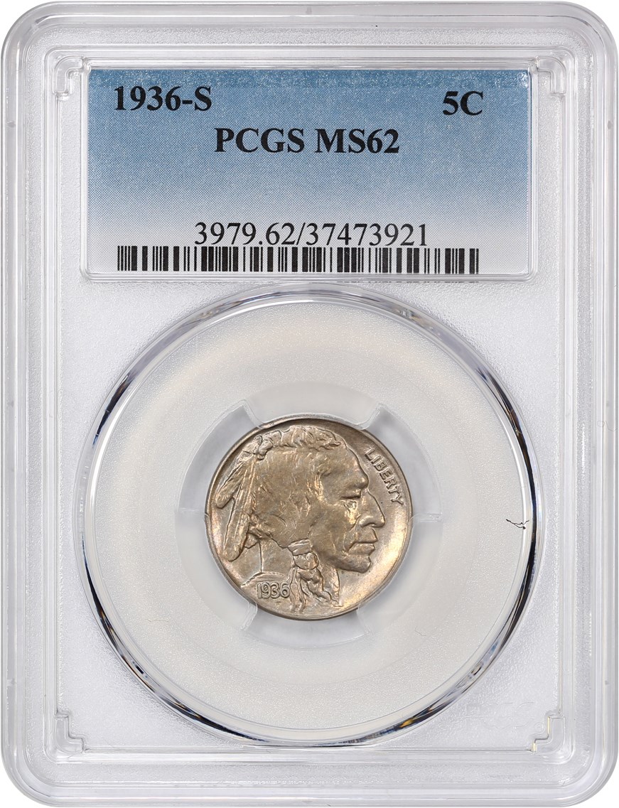 1936-S 5c MS60 thumbnail 11