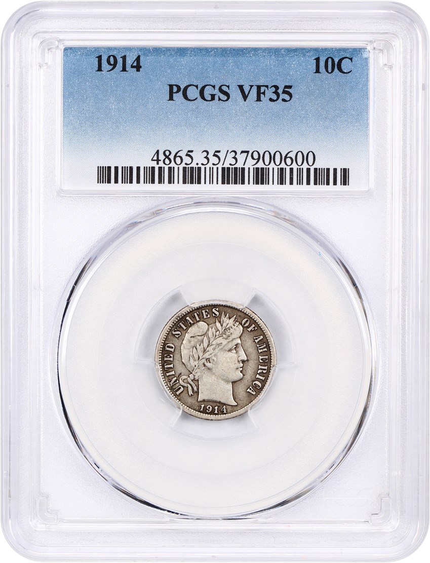 1914 10c VF20 thumbnail 11