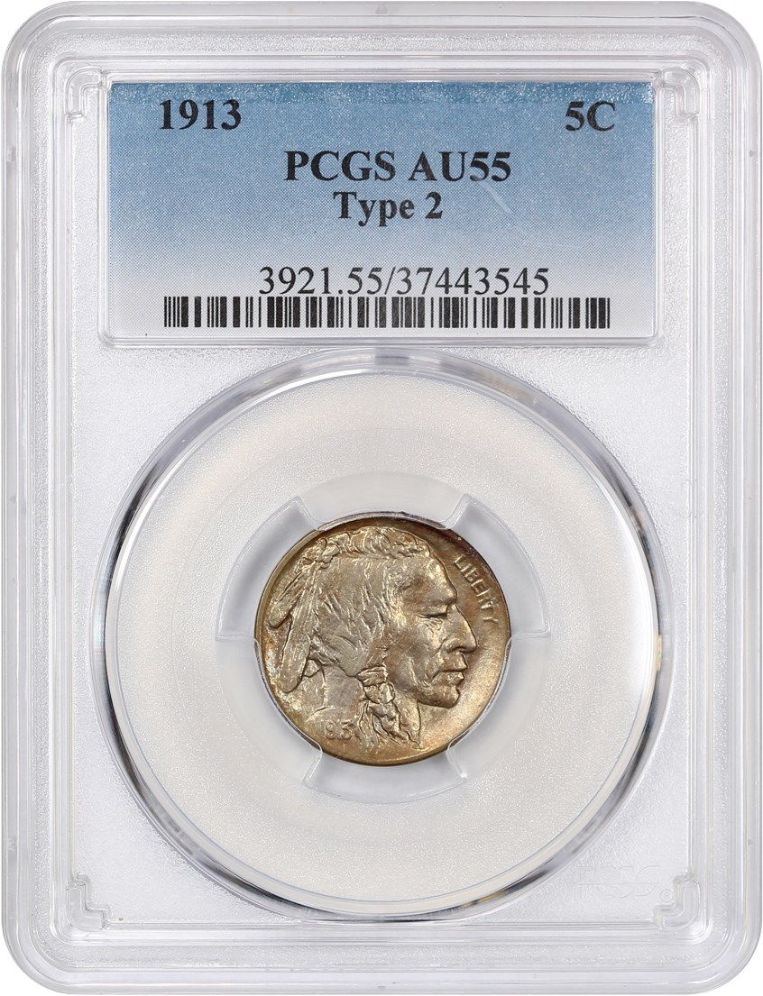 1913 5c Buffalo, Type 2 F15 thumbnail 23