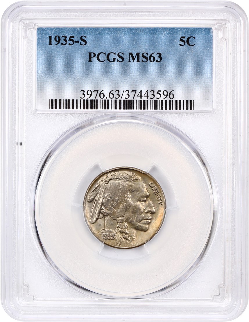 1935-S 5c G4 CAC thumbnail 21