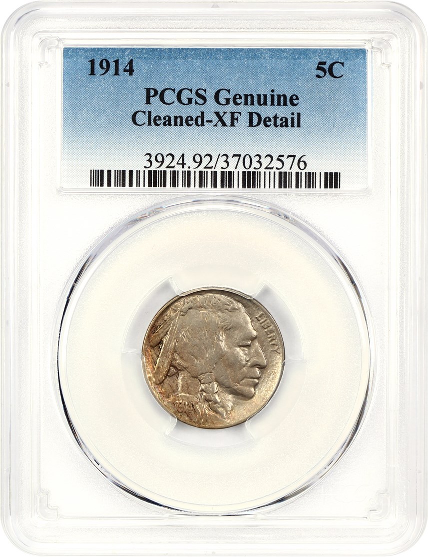 1914 5c VG10 CAC thumbnail 13