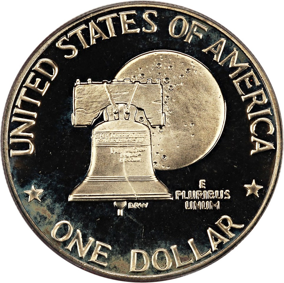 1976-S $1  Clad, Type 2 PR DCAM PR63 DCAM thumbnail 6