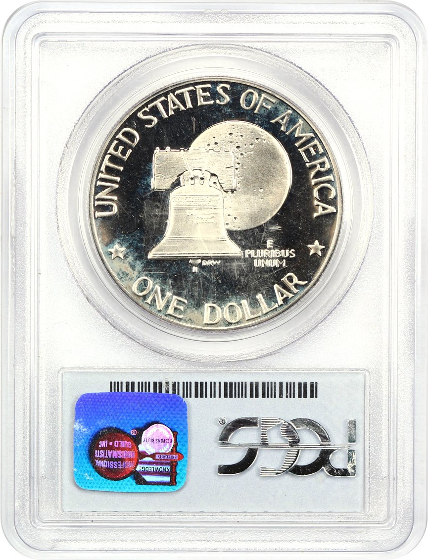 1976-S $1  Clad, Type 2 PR DCAM PR63 DCAM thumbnail 8