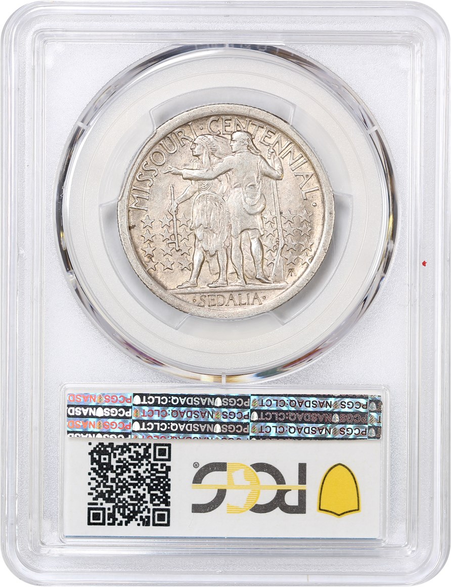 1921 50c Missouri, 2x4 XF40 thumbnail 5