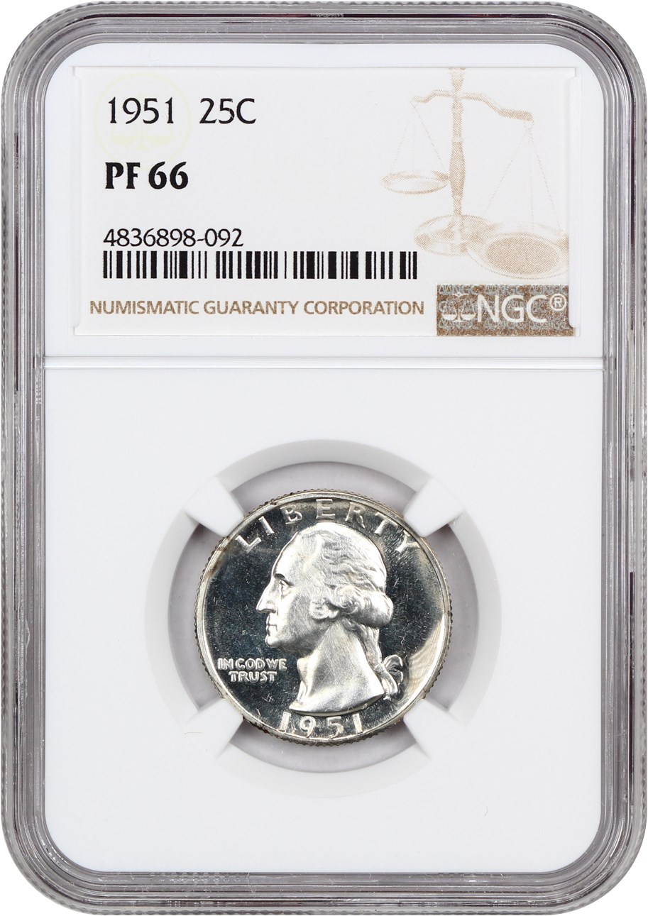 1951 25c PR66 CAC thumbnail 11