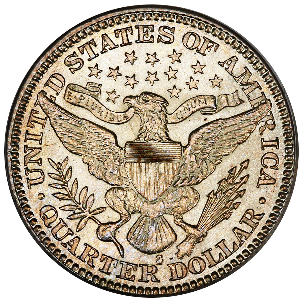 1914-S 25c MS64 thumbnail 2