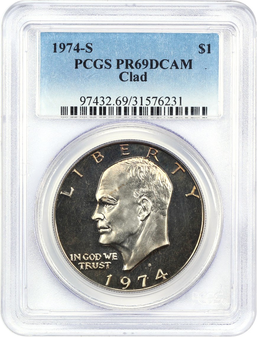 1974-S $1  Clad PR DCAM OGP thumbnail 15