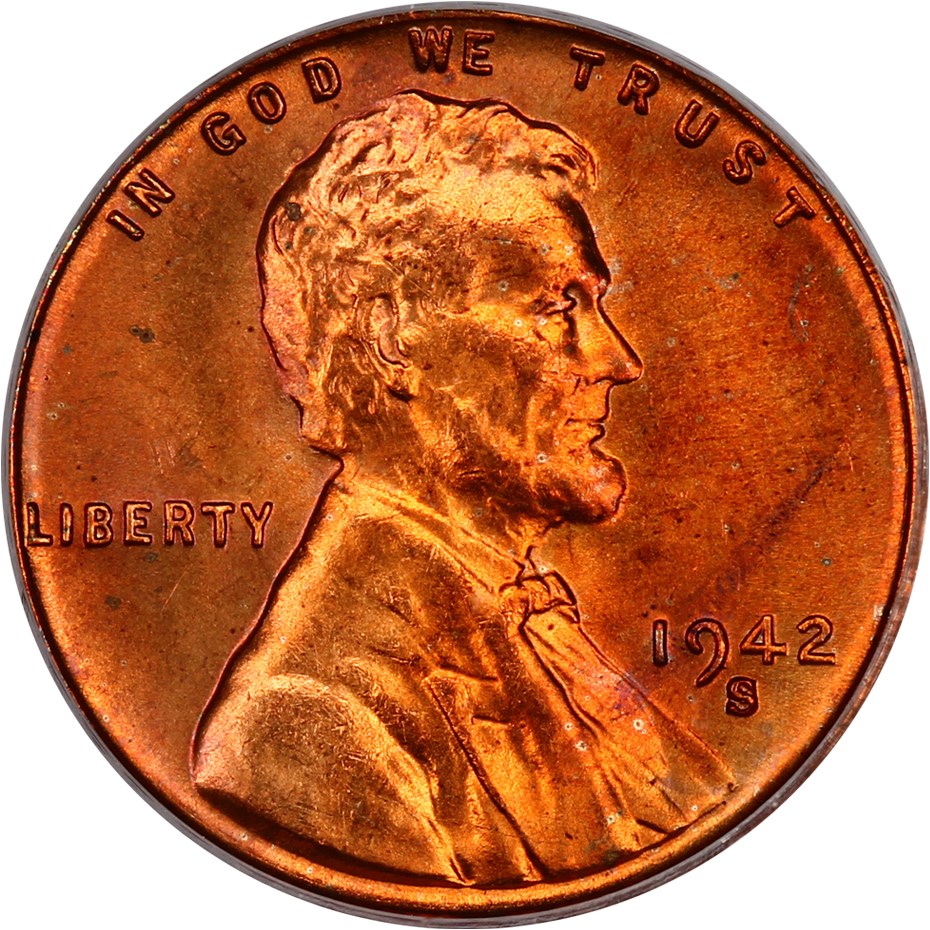 1942-S 1c MS RD MS63 RD CAC thumbnail 14