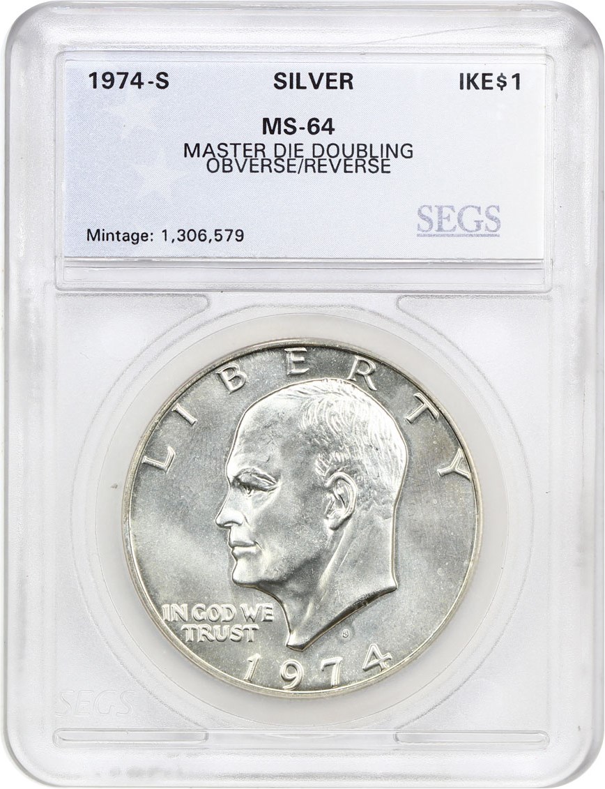 1974-S $1  Silver MS61 thumbnail 3